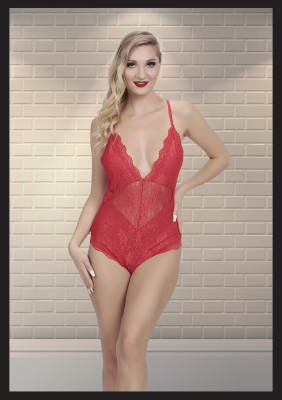 Kadın Dantel Detaylı Fantezi Babydoll