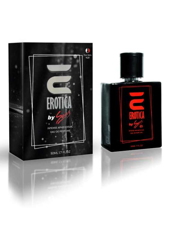 SECRETGAME Erotica Intense Afrodizyak Erkek Parfüm 50 ml. - Aphrodisiac Men's Perfume, love perfume, desire enhancer - 1