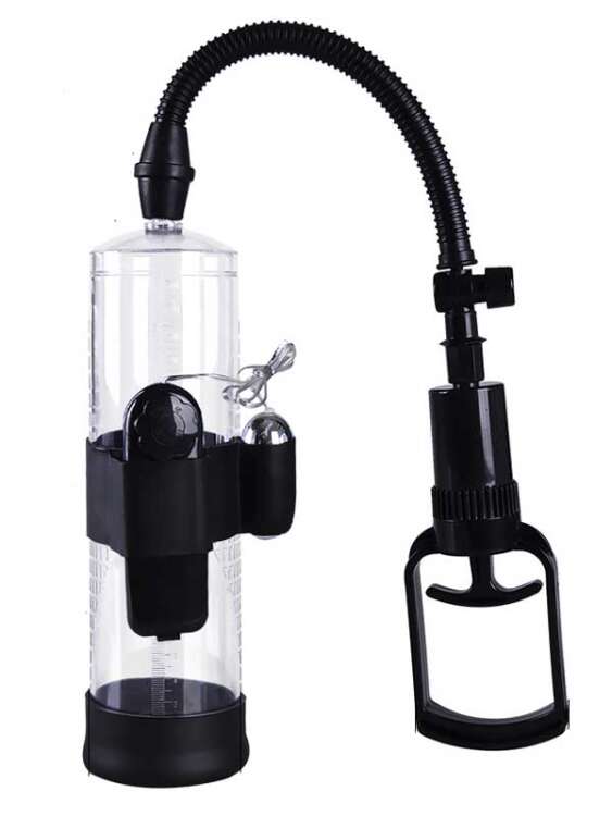 SECRETGAME Titreşimli Penis Pompası Vibrating Penis Pump - 1