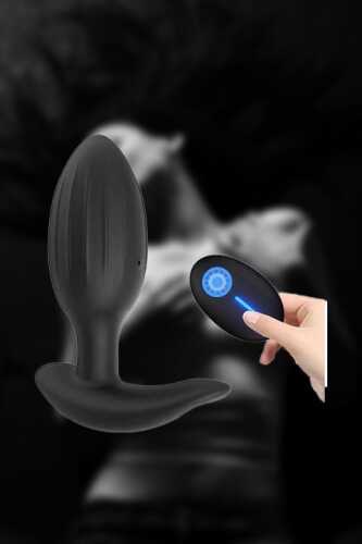 SECRETGAME Şarj Edilebilir Siyah Wand Masaj Aleti vibratör +18 massage fancy toy - 2